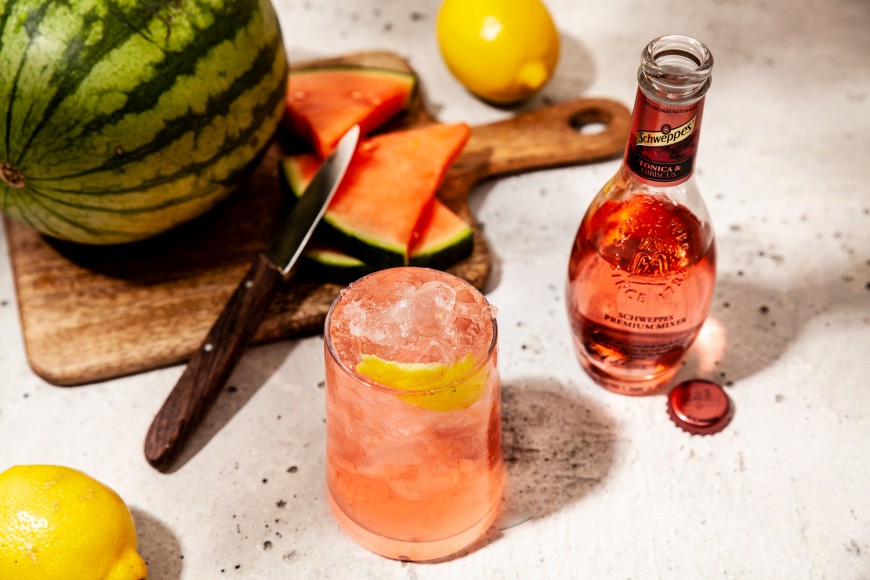 Frozen Gin & Tonic Hibiscus