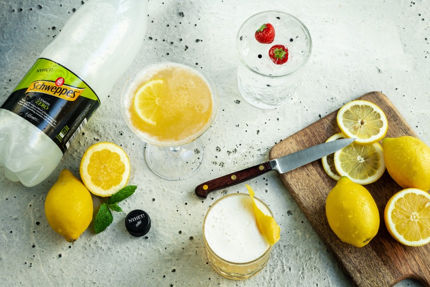 Strawberry Black Pepper Gin & Tonic